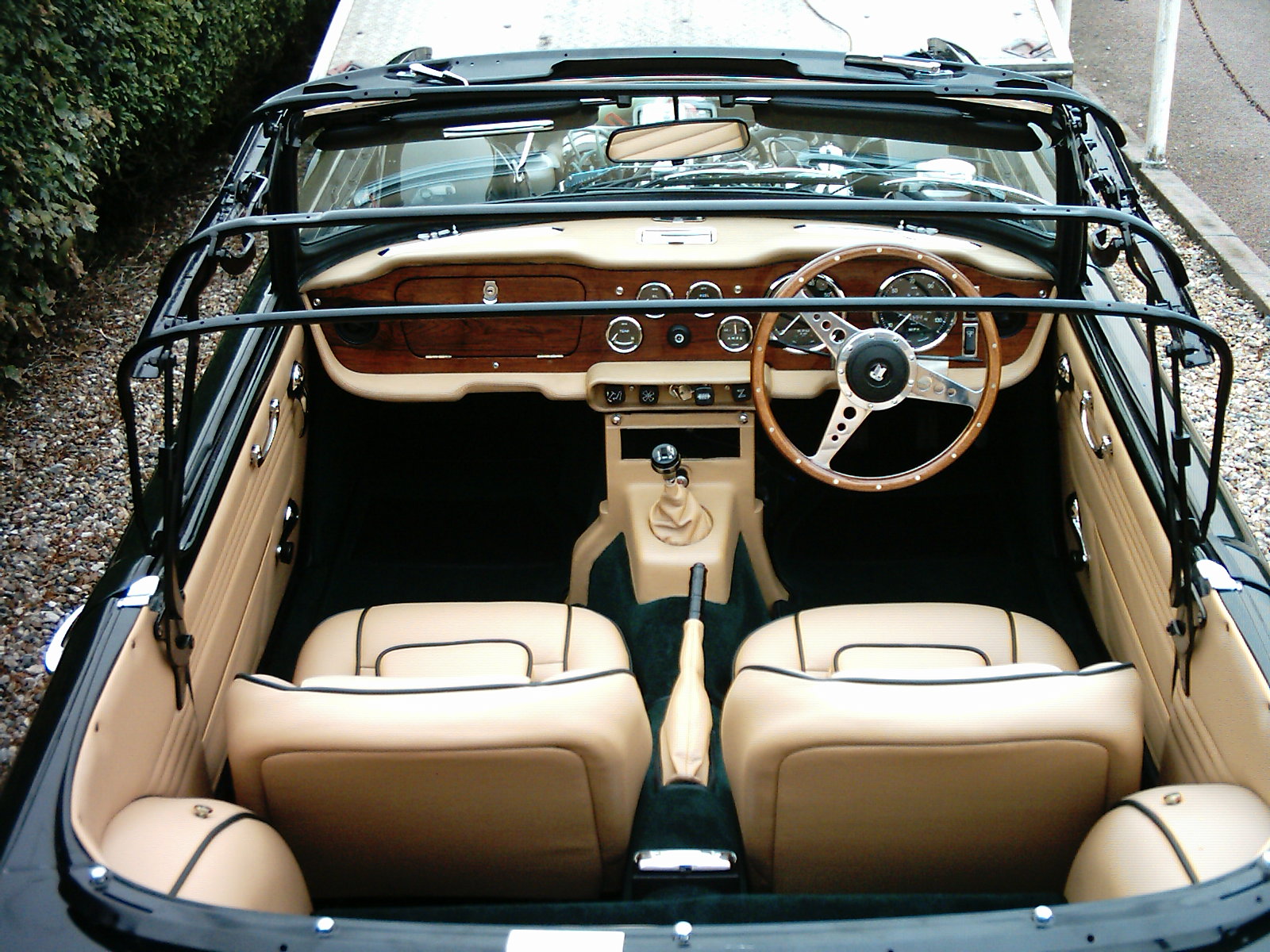 Triumph Front Interior Outside